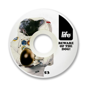 Ruedas Life - Dog White - 53mm