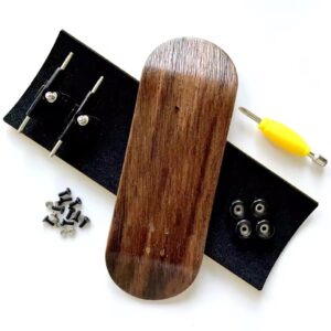 Tabla fingerboard 34 mm completa profesional Bolkskate Ebony