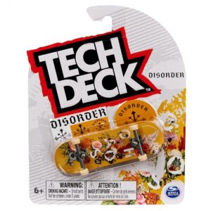 Tech Deck 96mm Fingerboard - Disorder Yellow Flower Chaos