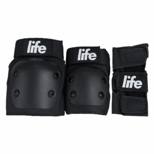 Set protecciones Life - Rodilleras, Coderas y Muñequeras