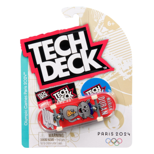 Tech Deck 96mm Fingerboard M50 Paris Olympics 2024 - Mariah Duran Pizza Cat